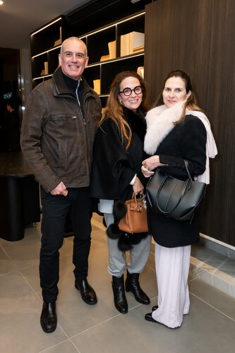 Marcelo Canarim, Sabrina Anspach e Ju Jacobi (Andréa Graiz/Holofote)