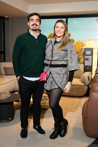 Eduardo Nogueira e Giulia Logemann